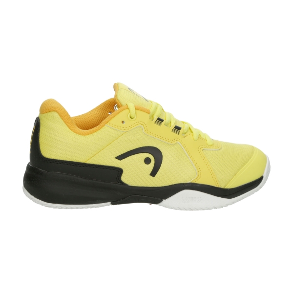 Junior Tennis Shoes Head Sprint 3.5 Junior  Banana/Black 275314 BNBK