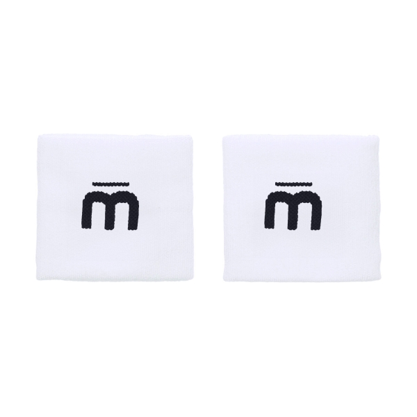 Tennis Wristbands Mico Logo Small Wristbands  Bianco AC 1111 001