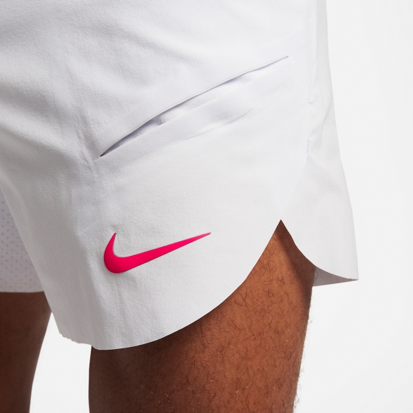Nike Dri-FIT ADV Rafa Nadal 7in Pantaloncini - Barely Grape/Siren Red