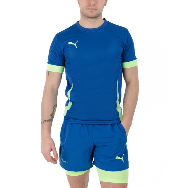 Men's Tennis Shirts Puma Individual TShirt  Cobalt Glaze 93917722