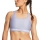 Under Armour Crossback Mid Sports Bra - Celeste/White