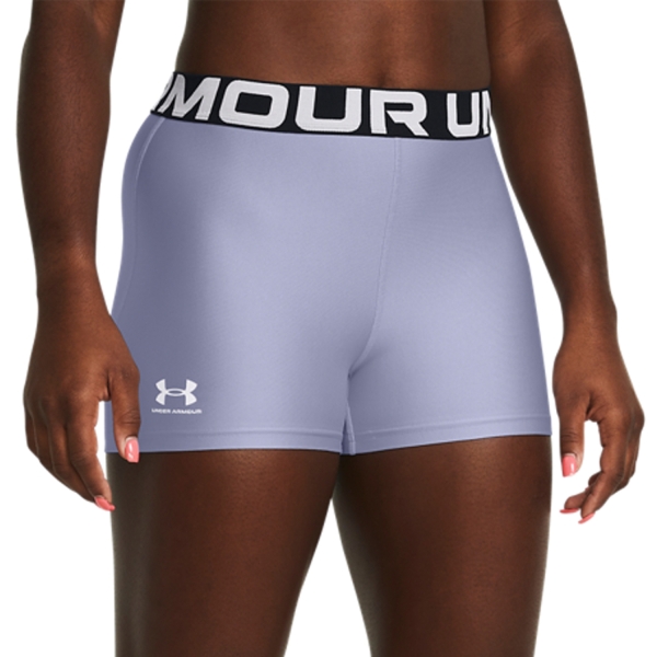 Faldas y Shorts Under Armour HeatGear Authentics 3in Shorts  Celeste/White 13836290539