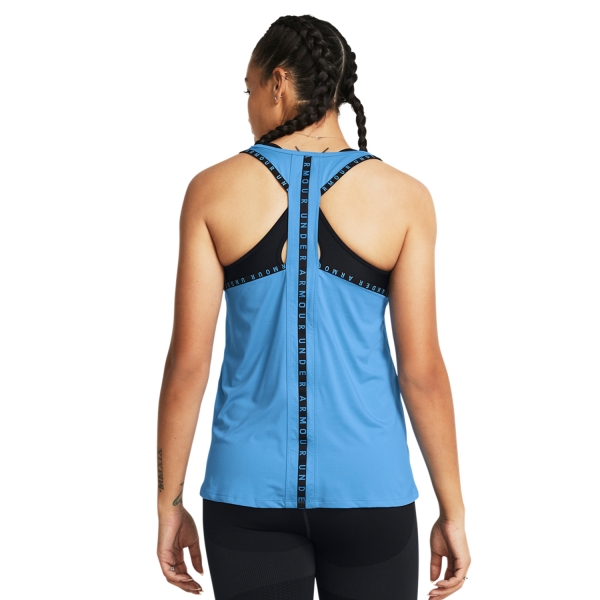 Under Armour Knockout Tank - Viral Blue/Black