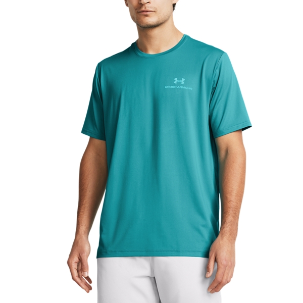 Camisetas de Tenis Hombre Under Armour Rush Energy Camiseta  Circuit Teal 13839730464