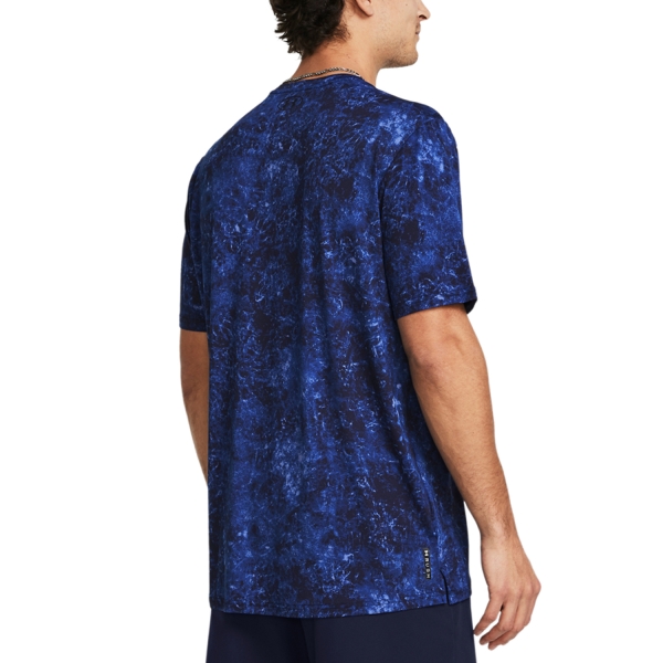 Under Armour Rush Energy Print T-Shirt - Midnight Navy