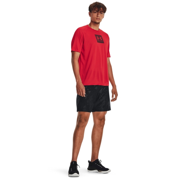 Under Armour Tech Fill Camiseta - Red/Deed Red