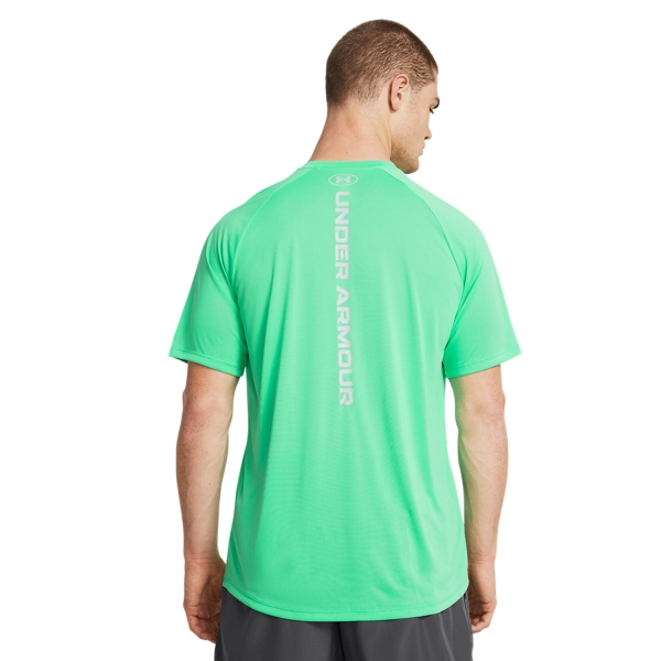 Under Armour Tech Reflective T-Shirt - Vapor Green/Reflective