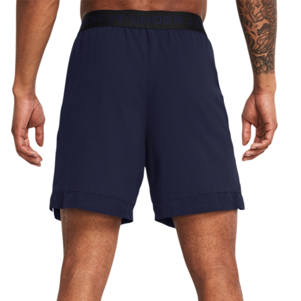 Under Armour Vanish Woven 6in Shorts - Midnight Navy/Mod Gray