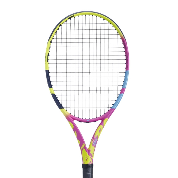 Babolat Junior Tennis Racket Babolat Pure Aero Rafa Junior 26  Yellow/Pink/Blue 140470