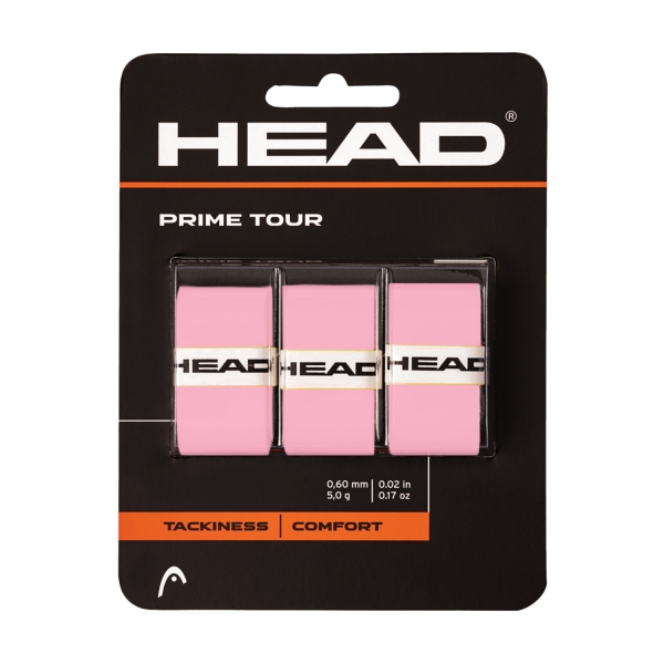 Overgrip Head Prime Tour Overgrip x 3  Pink 285621 PK
