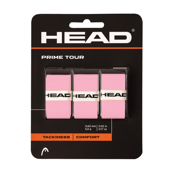 Overgrip HEAD Prime Tour Overgrip x 3  Pink 285621 PK