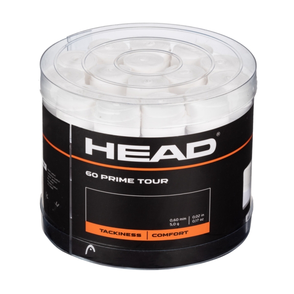 Overgrip Head Prime Tour x 60 Overgrip  White 285661 WH