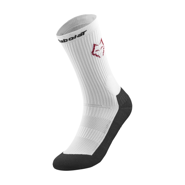 Tennis Socks Babolat Lebron Socks  White/Black 5UA1322P1001