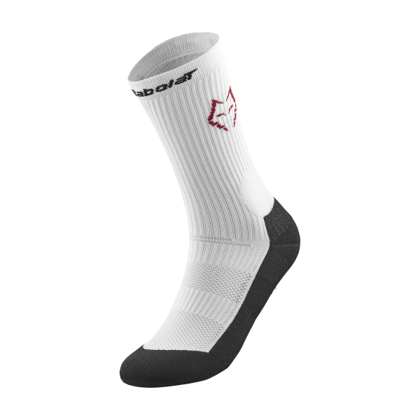 Calze Tennis Babolat Babolat Lebron Socks  White/Black  White/Black 5UA1322P1001