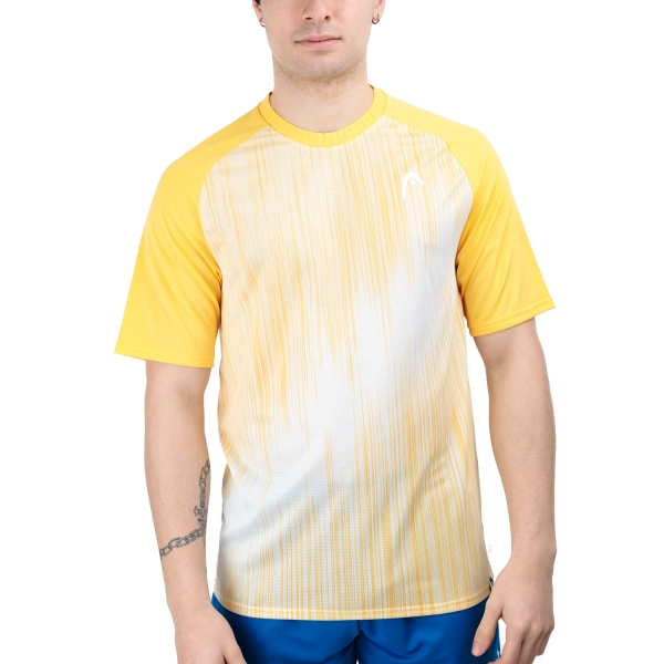 Camisetas de Tenis Hombre Head Performance Camiseta  Print Perf/Banana 811494XPBN