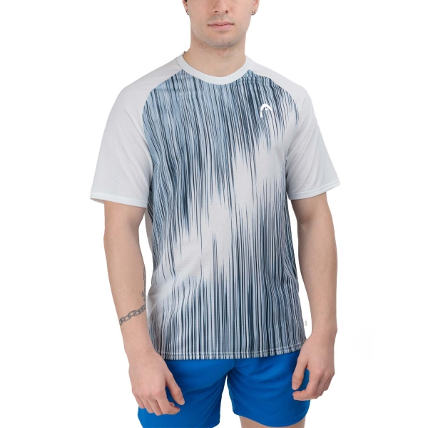 Camisetas de Tenis Hombre Head Performance Camiseta  Print Perf/Hibiscus 811494XPHB