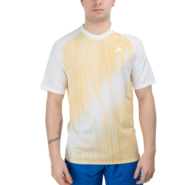 Men's Tennis Shirts Head Performance TShirt  Print Perf/White 811494XPWH