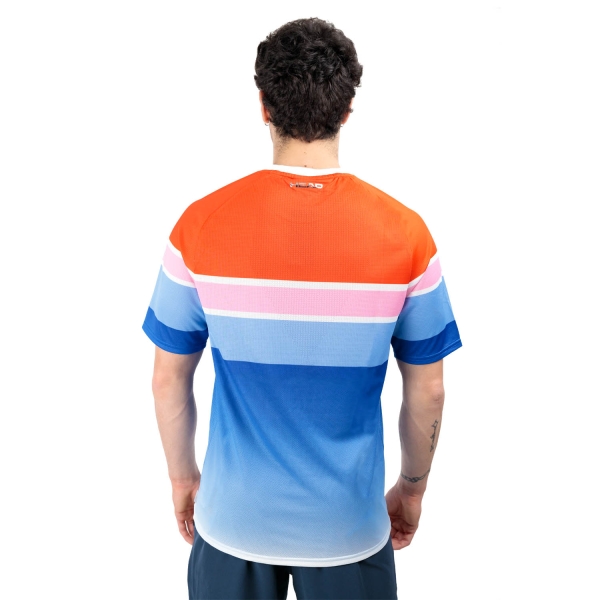 Head Performance Pro Camiseta - Orange Alert/Royal