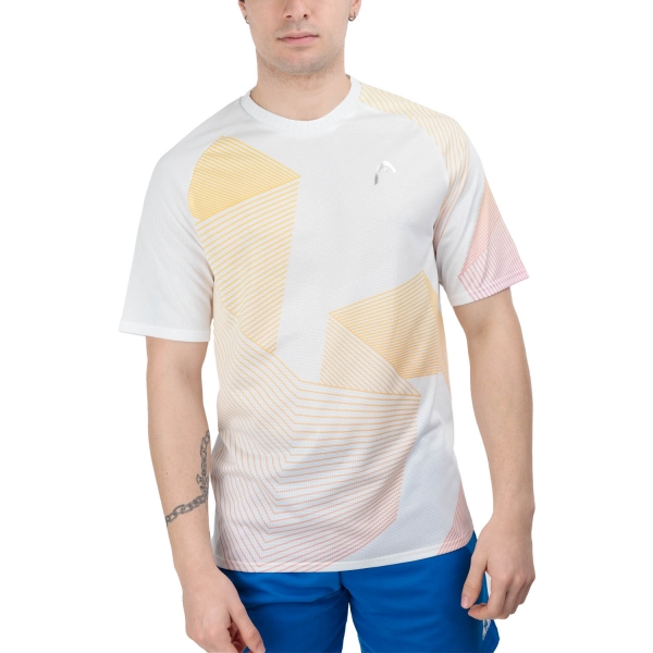 Maglietta Tennis Uomo Head Head Performance Print TShirt  Banana  Banana 811534BN