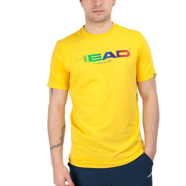 Camisetas de Tenis Hombre Head Rainbow Camiseta  Banana 811644BN