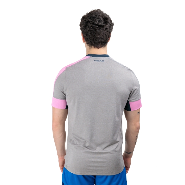 Head Play Tech Pro Camiseta - Cyclame/Grey