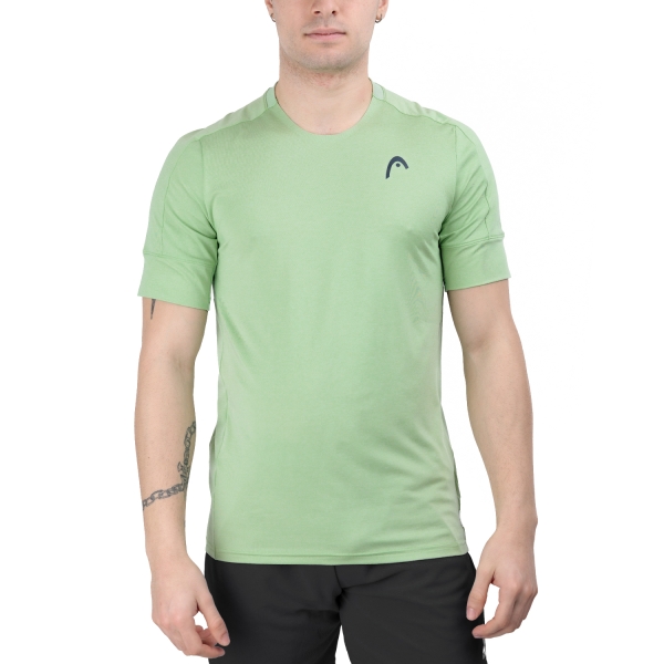 Camisetas de Tenis Hombre Head Play Tech Camiseta  Celery Green 811724CE