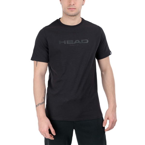 Camisetas de Tenis Hombre Head Motion Camiseta  Black 811853BK