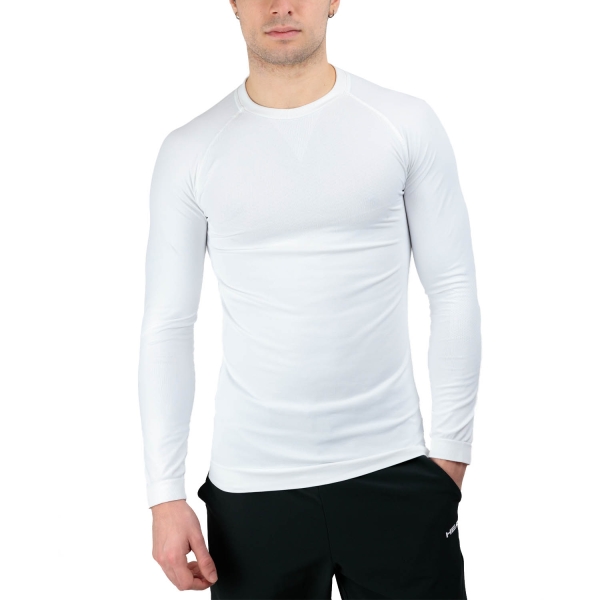 Men's Tennis Shirts and Hoodies Head Flex Seamless Shirt  White 811913WH