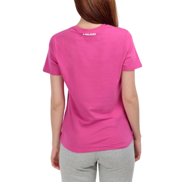 Head Rainbow Camiseta - Vivid Pink