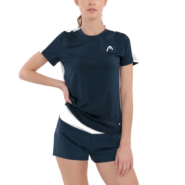 Camisetas y Polos de Tenis Mujer Head Tie Break Camiseta  Navy 814644NV
