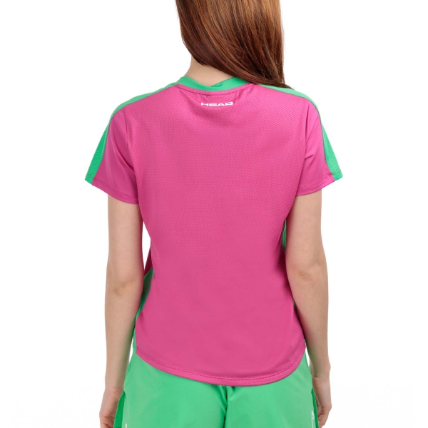 Head Tie Break T-Shirt - Vivid Pink