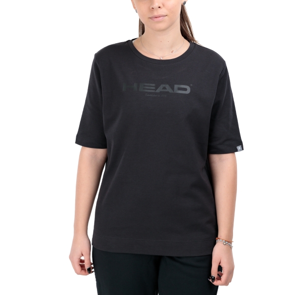 Camisetas y Polos de Tenis Mujer Head Motion Camiseta  Black 814813BK
