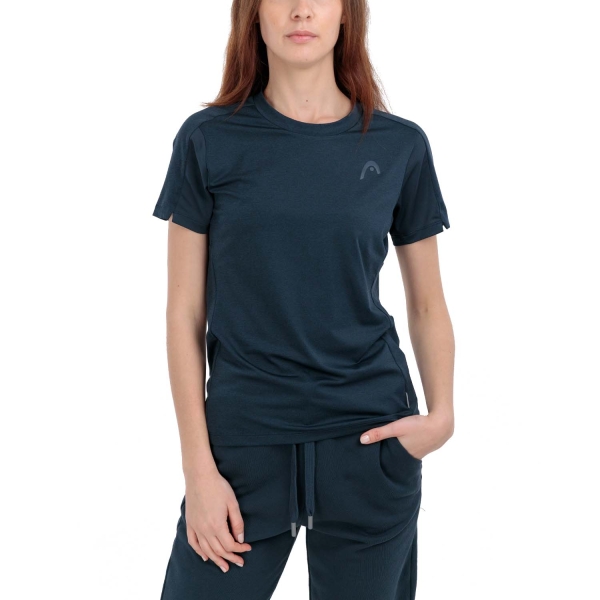 Camisetas y Polos de Tenis Mujer Head Play Tech Pro Camiseta  Navy 814834NV