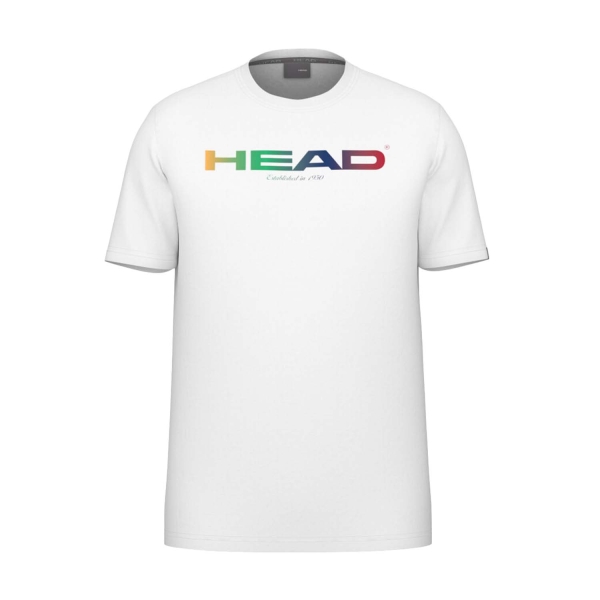 Polo y Camiseta de Tenis Niño Head Rainbow Camiseta Ninos  White 816104WH