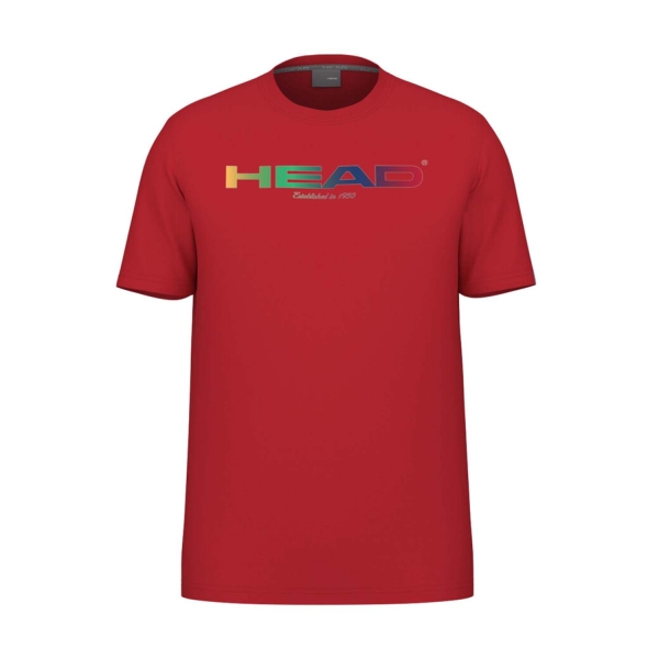 Tennis Polo and Shirts Boy Head Rainbow TShirt Junior  Red 816104RD