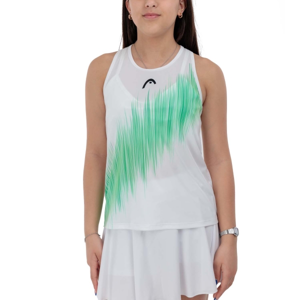 Top e Maglie Girl Head Head Agility Court Canotta Bambina  Candy/Print Perf W  Candy/Print Perf W 816124CAXR