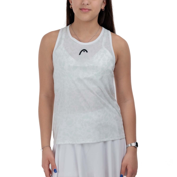 Top and Shirts Girl Head Agility Court Tank Girl  Print Vision W/Infinity Blue 816124XWIF