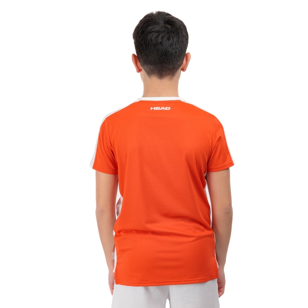 Head Slice Logo Camiseta Niño - Orange Alert