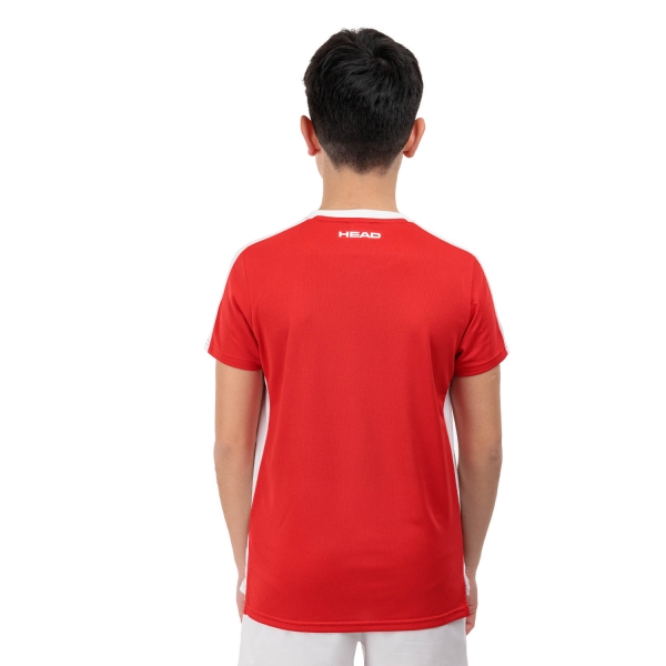 Head Slice Logo T-Shirt Boy - Red