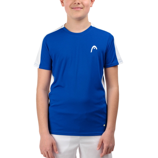 Tennis Polo and Shirts Boy Head Slice Logo TShirt Boy  Royal 816134RO