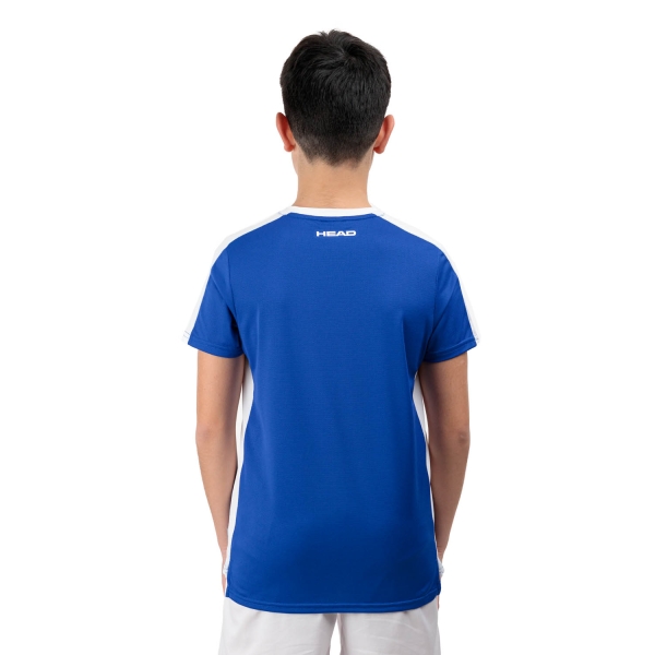 Head Slice Logo T-Shirt Boy - Royal