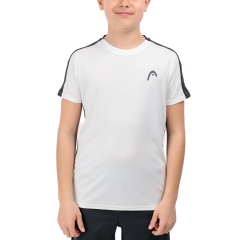 Head Slice Logo T-Shirt Boy - White