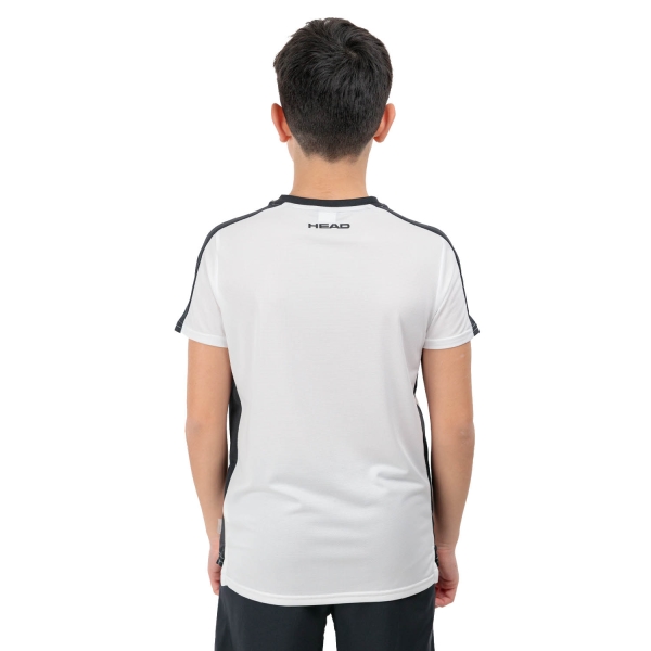 Head Slice Logo Camiseta Niño - White