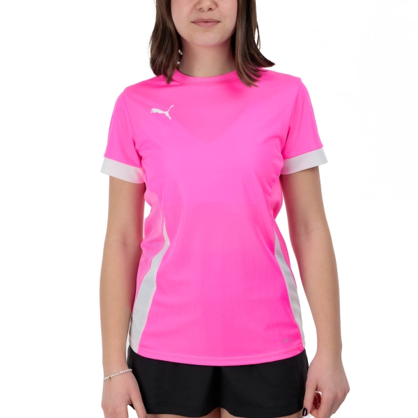 Women`s Tennis T-Shirts and Polos Puma Individual Jersey TShirt  Poison Pink 93918920