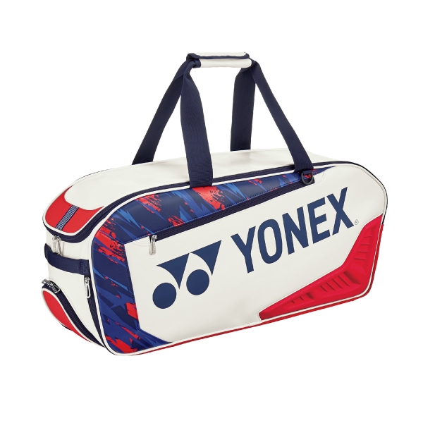 Tennis Bag Yonex Expert Tournament Duffle  White/Red BA02331BR