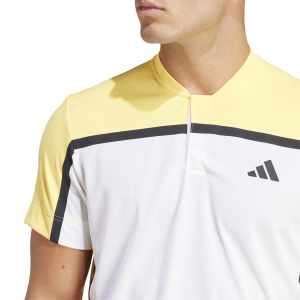 adidas FreeLift Pro Logo Polo - White/Spark