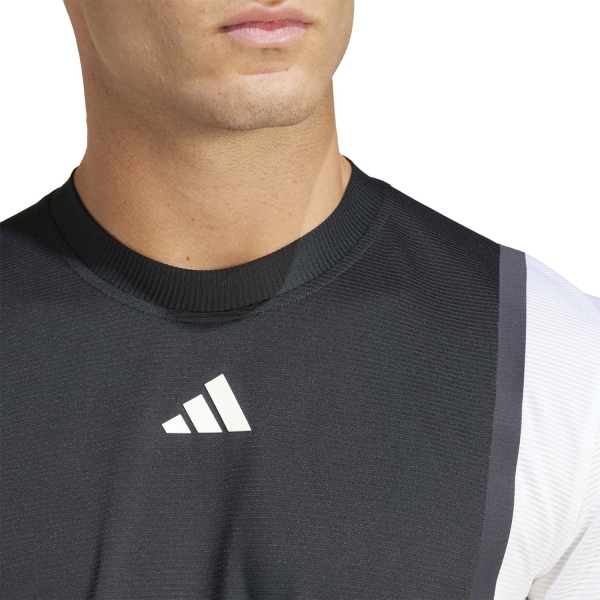 adidas FreeLift Pro RIB T-Shirt - Black/White