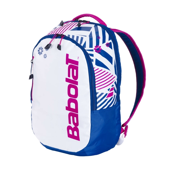 Junior Tennis Bag Babolat Court Backpack Junior  Blue/White/Pink 753108366
