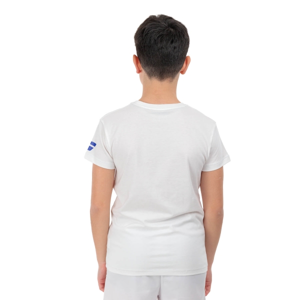 Babolat Exercise T-Shirt Boy - White