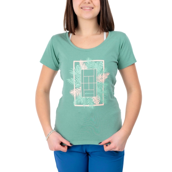 Women`s Tennis T-Shirts and Polos Babolat Exercise Message TShirt  Trellis 4WS244458011